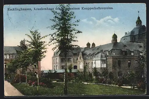 AK Recklinghausen, Krankenhaus des allgemeinen Knappschaftsvereins
