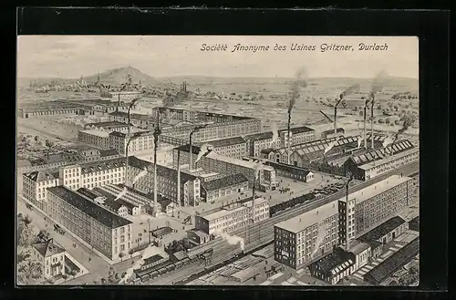 AK Durlach, Société Anonyme des Usines Gritzner