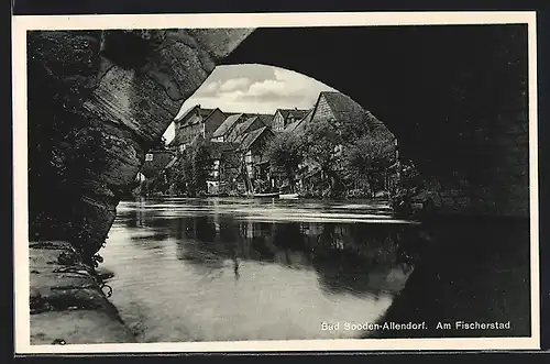 AK Bad Sooden-Allendorf, Am Fischerstad