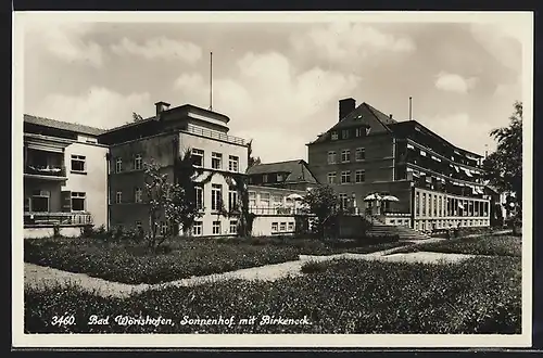 AK Bad Wörishofen, Sonnenhof mit Birkeneck