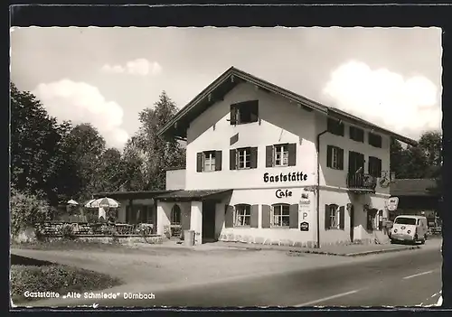 AK Dürnbach, Gasthaus Alte Schmiede