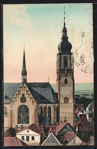 AK Tauberbischofsheim, An der Pfarrkirche