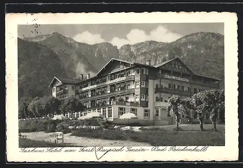 AK Bad Reichenhall, Kurhaus-Hotel am Forst Bayrisch Gmain