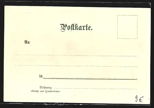 Künstler-AK Otto Strützel: Bernried, Teilansicht, Starnbergersee mit Bismarkturm