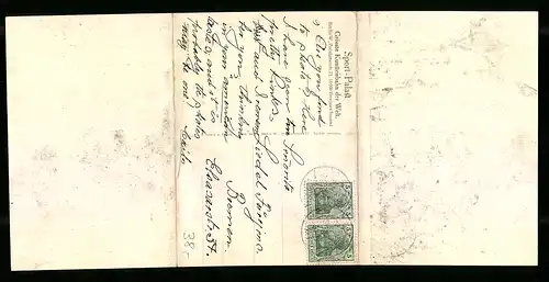 Klapp-AK Berlin, Sport-Palast, Grösste Kunsteisbahn der Welt, Schlittschuhläufer auf dem Eis