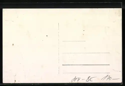 AK Hostomice, Totalansicht aus der Vogelschau