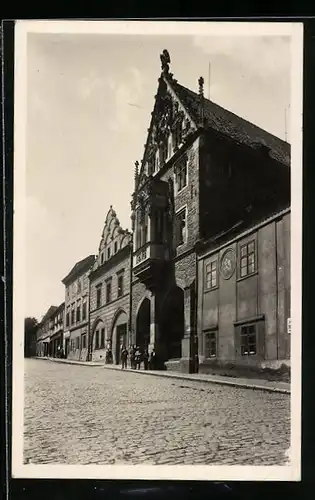 AK Kutná Hora, Am Rathaus