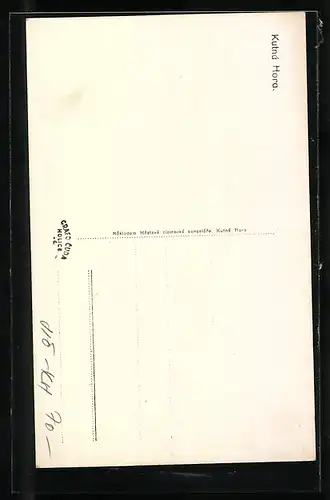 AK Kutná Hora, Am Rathaus