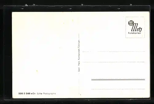 AK Gernsbach, Ortsansicht