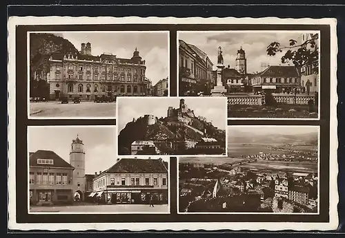 AK Trencin, Strassenpartie, Burg, Ortspartie