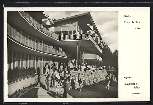AK Trenc. Teplice, Strandbad, Strandbad