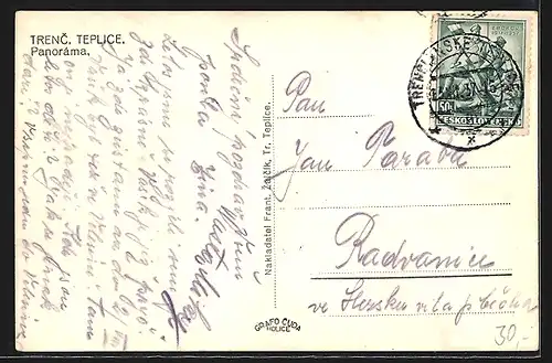 AK Trenc, Teplice, Panorama