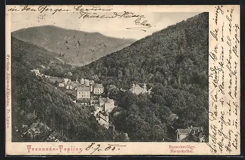 AK Trencenteplic, Das Baracskathal