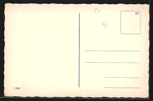 AK Bratislava, Teilansicht mit Burg