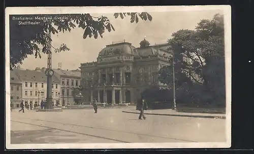 AK Bratislava, Mestské divadlo, Stadttheater