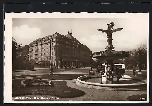 AK Bratislava, Hotel Savoy a Carlton