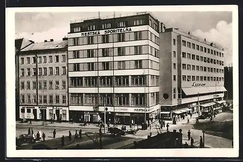 AK Bratislava, Mestska Sporitelna, Kaufhaus Luxor