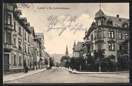 AK Lahr i. B., Luisenstrasse