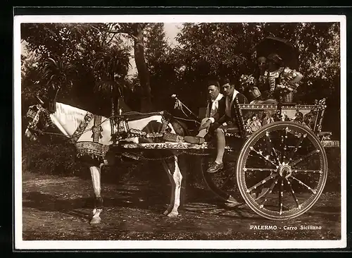 AK Palermo, Carro Siciliano, Sizilianischer Karren