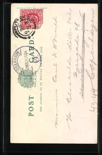 Künstler-AK Familiar Figures of London, Postman, Briefträger