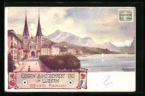 Künstler-AK Luzern, Schützenfest 1901