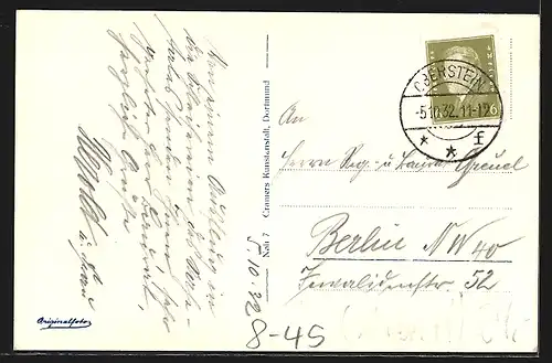 AK Arbeiter in einer Achatschleiferei im Nahetal