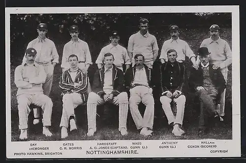 AK Nottinghamshire, Die Spieler der Cricket Mannschaft aus Nottinghamshire