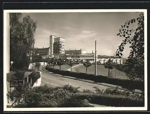 AK Stuttgart, Höhenrestaurant Schönblick in der Weissenhofsiedlung