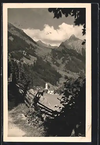 AK Brandberg, Blick auf die Gemeinde im Zillertal