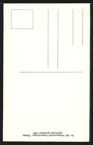 AK Villach, Ansicht der Pfarrkirche