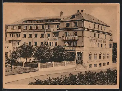 AK Gallspach, Hotel Bayrischer Hof