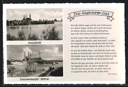 AK Lägerdorf, Breitenburger Fabrik, Keidesee