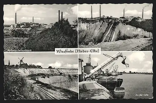 AK Warstade, Zemetfabrik, Ander Oste