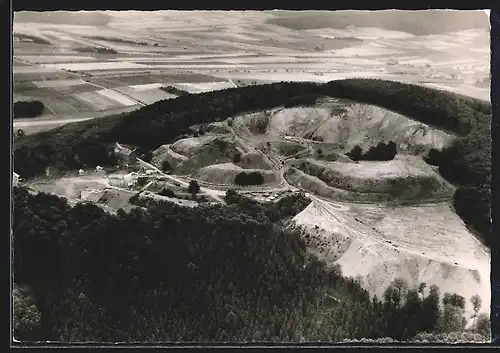 AK Barterode, Blick auf Hannoversche Basaltwerke