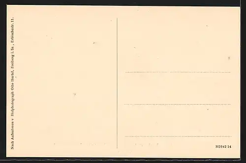 AK Freiberg, Bergfestspiel 1914, Das Vorstpiel, Der Hüttenmann Rost, Der Berggeist & die Grossmutter