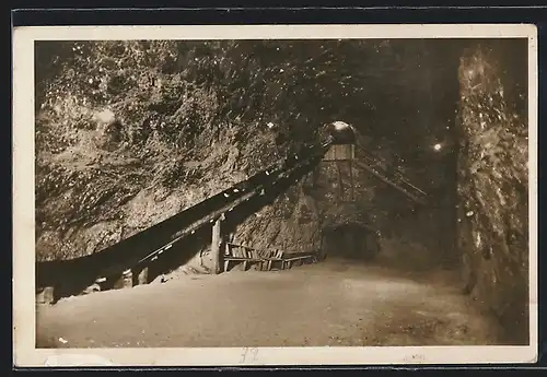 AK Kochendorf, Steinsalzbergwerk Schacht König Wilhelm II., Rutsche