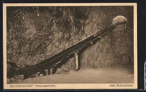 AK Kochendorf, Salzbergwerk, Alte Rutschbahn