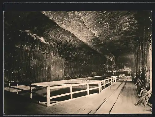 AK Schönebeck, VEB Saline, ABt. Salzbergwerk, Solebehälter unter Tage