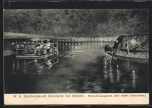 AK Dürnberg, Salzbergwerk, Schendl Laugwerk