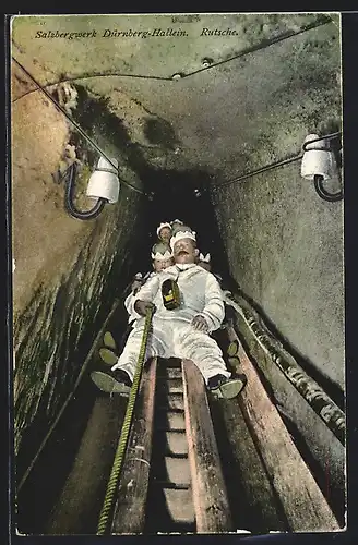 AK Salzbergwerk Dürnberg-Hallein, die Rutsche