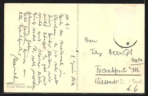 AK Warszawa, Rynek Starego Miasta