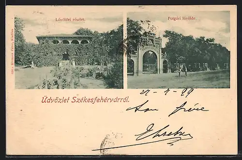 AK Székesfehérvár, Lövöldei részlet, Polgári lövölde