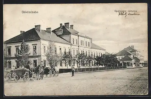 AK Békéscsaba, Gyalogsagi laktanya