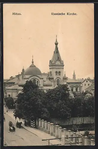AK Mitau, Russische Kirche