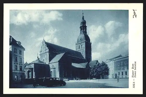 AK Riga, Blick auf den Dom