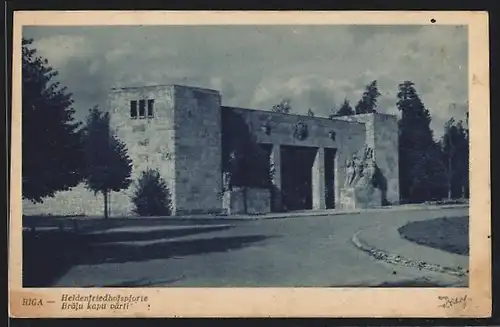 AK Riga, Heldenfriedhofspartie