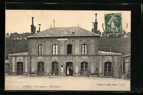 AK Orbec, La gare