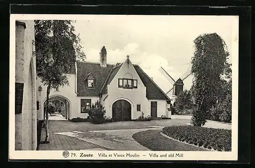 AK Zoute, Villa et Vieux Moulin