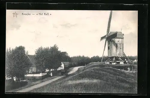AK Knocke, Het Kalf, Windmühle