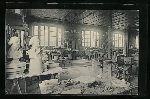 AK Sèvres, Manufacture Nationale, Atelier des Mouleurs en platre